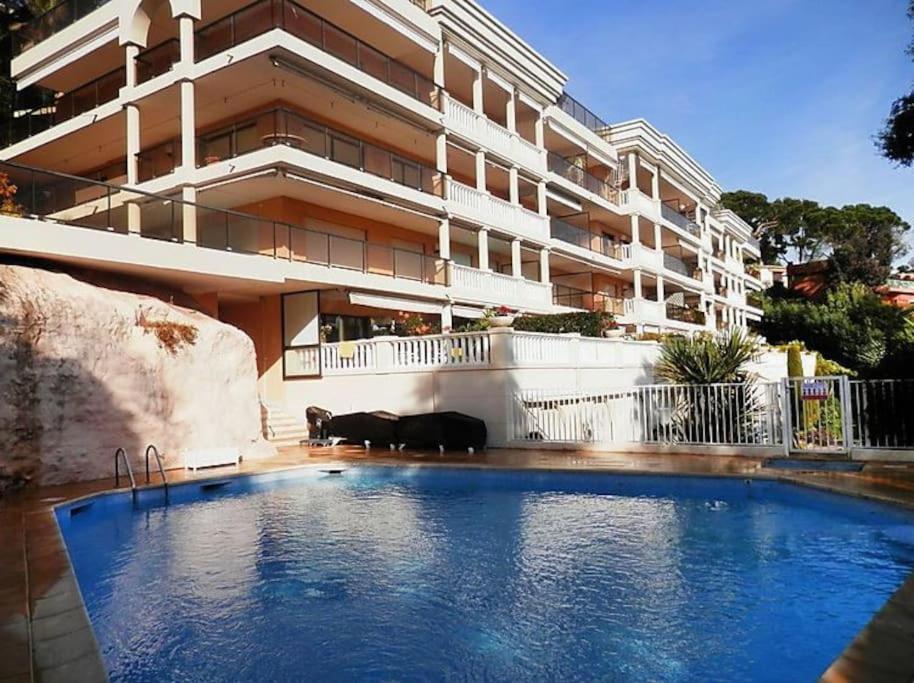 Residence De Luxe Sun Paradis, Studio Terrasse, Vue Mer Piscine คานส์ ภายนอก รูปภาพ